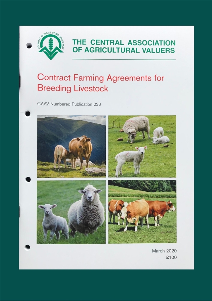 No. 238 Contract Farming Agreements for Breeding Livestock - The Central  Association for Agricultural Valuers